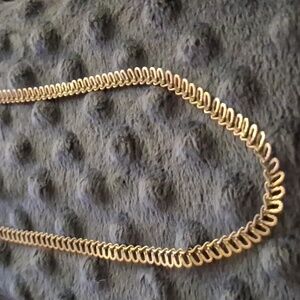 Weiss Vntg Gold Tone Necklace